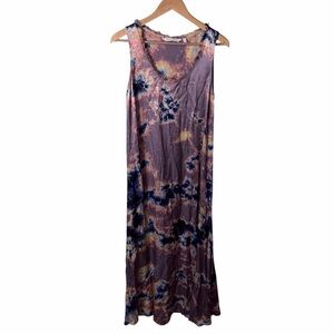 Soft Surroundings Tie Dye Maxi Dress Size XS